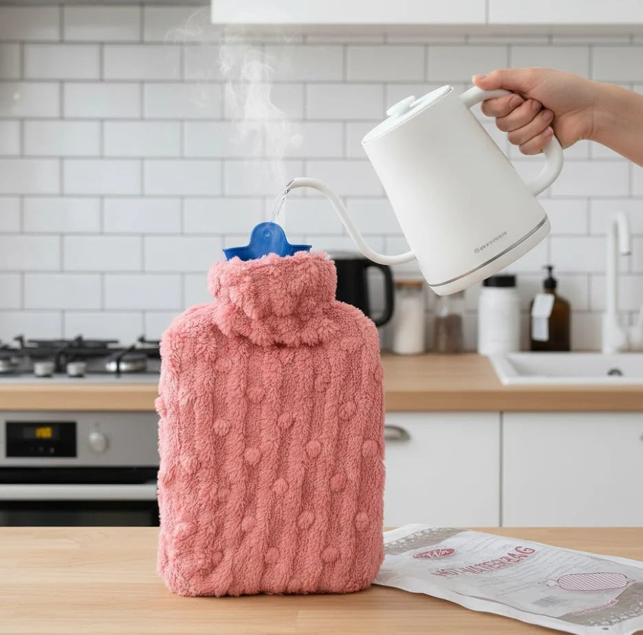 Plush Fur Cover Hot Water Bag&nbsp;